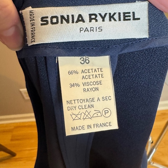 Sonia Rykiel Vintage Women’s Gold Button Blazer - size 36 - Picture 8 of 8